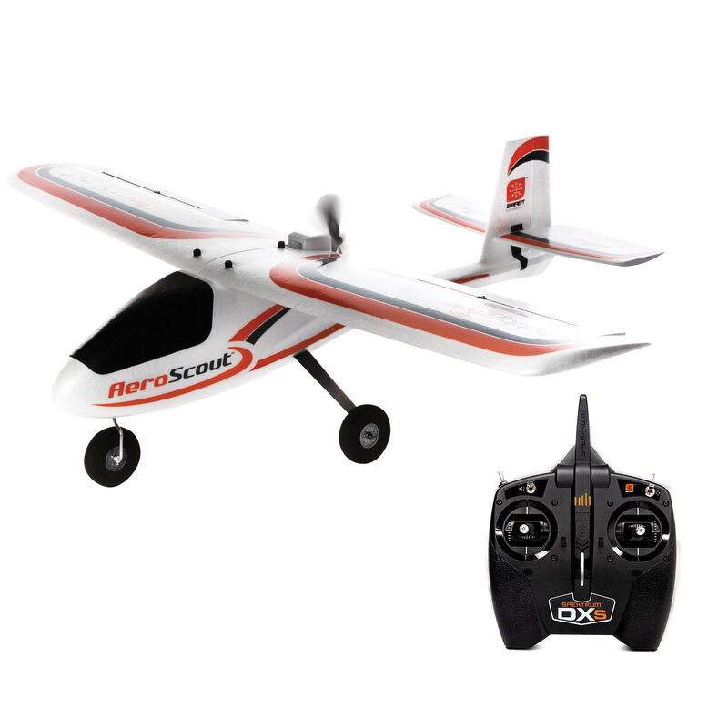 Hobbyzone Einsteiger Flugmodell AeroScout S 2 1.1m RTF Basic (ohne Akku / Lader) / HBZ380001