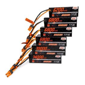 Spektrum Smart G2 Pro Basher LiPo 7,4V 6200mAh 2S 120C,...