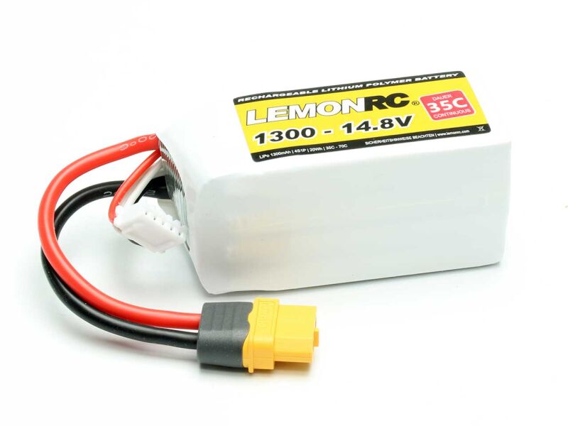LEMONRC LiPo Akku 1300 - 14.8V (35C) / 15712