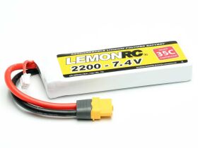 LEMONRC LiPo Akku 2200 - 7.4V (35C) / 15719