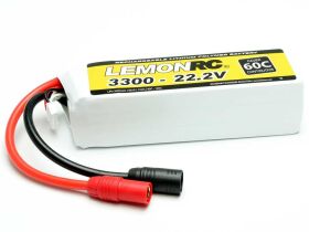 LEMONRC LiPo Akku 3300 - 22.2V (60C) AS150 / 15760