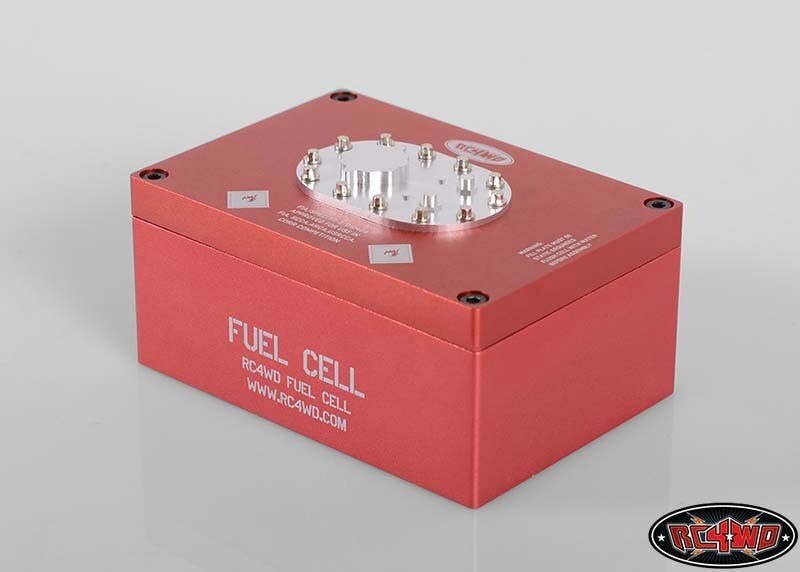 RC4WD Billet Aluminum Fuel Cell Radio Box (Red) / RC4ZS1122