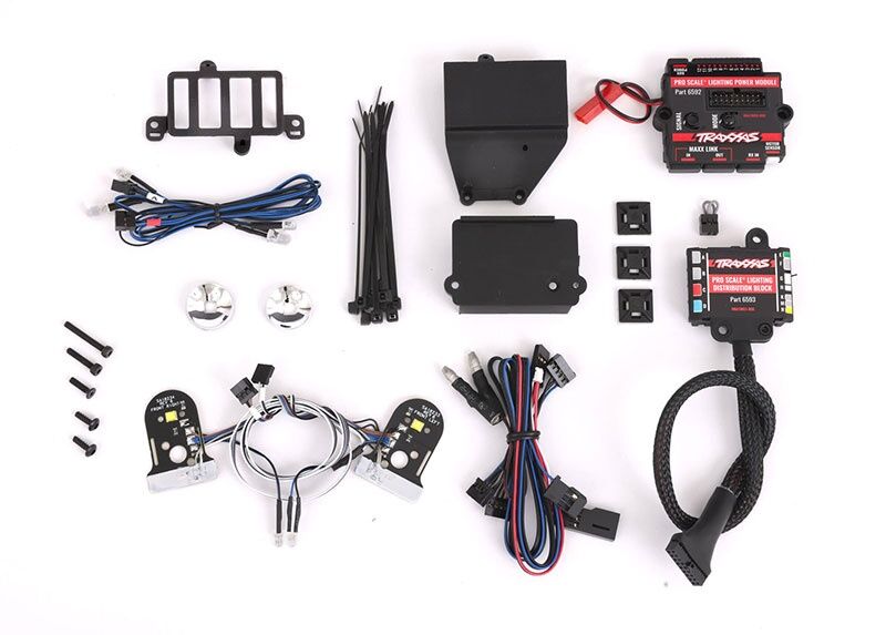 TRAXXAS Pro-Scale Lichter-Set Chevy Blazer TRX-4 mit Power-Supply / TRX8038X