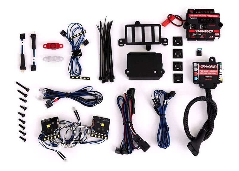 TRAXXAS Pro-Scale Lichter-Set MB G500 & G63 TRX-4 +Power-Supply / TRX8898X