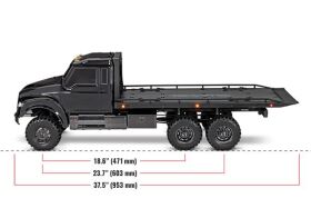 TRAXXAS TRX6 Ultimate RC Hauler Flatbed Truck 6x6 RTR / TRX88086