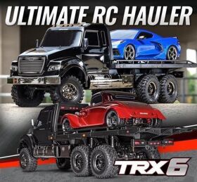 TRAXXAS TRX6 Ultimate RC Hauler Flatbed Truck 6x6 RTR / TRX88086