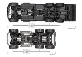 TRAXXAS TRX6 Ultimate RC Hauler Flatbed Truck 6x6 RTR / TRX88086