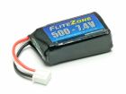 FliteZone LiPo Akku 500 - 7.4V (120X u.a.) / 15890