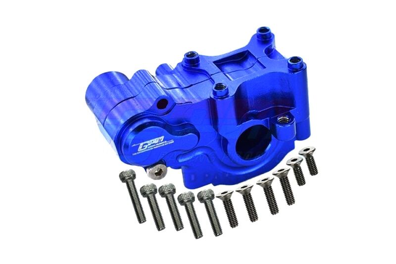 GPM Team Losi Mini-T 2.0 blau ALUMINUM REAR GEAR BOX / GPMLM013B
