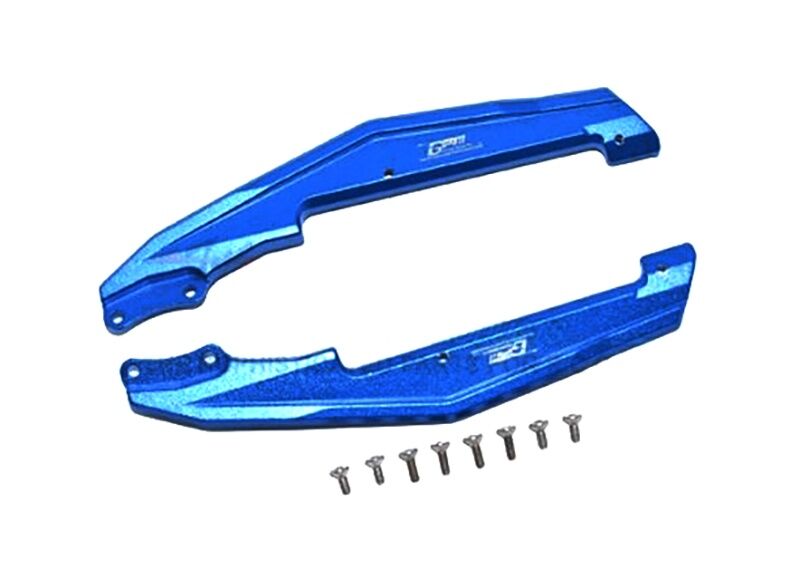 GPM Team Losi Mini-T 2.0 blau ALUMINUM CHASSIS NERF BARS -10PC SET / GPMLM014B