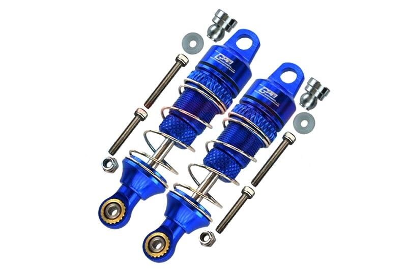 GPM Team Losi Mini-T 2.0 blau ALUMINUM FRONT SPRING DAMPERS (50MM) / GPMLM050FBS