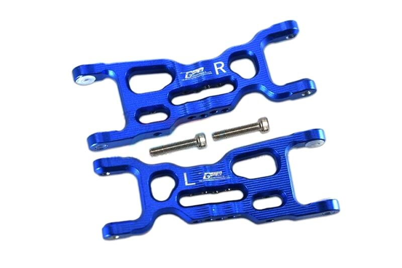 GPM Team Losi Mini-T 2.0 blau ALUMINUM FRONT LOWER ARMS -4PC SET / GPMLM055B