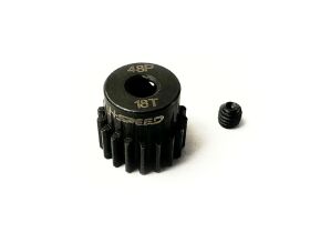H-SPEED Ritzel 18 Zähne 48dp, 3,175mm Stahl / HSPX318