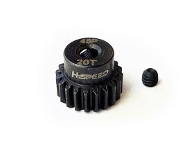H-SPEED Ritzel 20 Zähne 48dp, 3,175mm Stahl / HSPX320