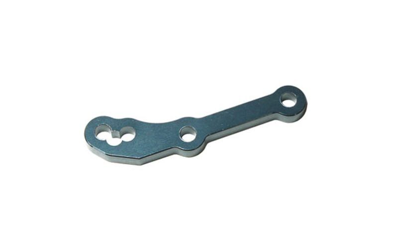 MUGEN Anlenkungshebel für Stoßdämpfer 7075 Alu (3mm) / MUGH2168