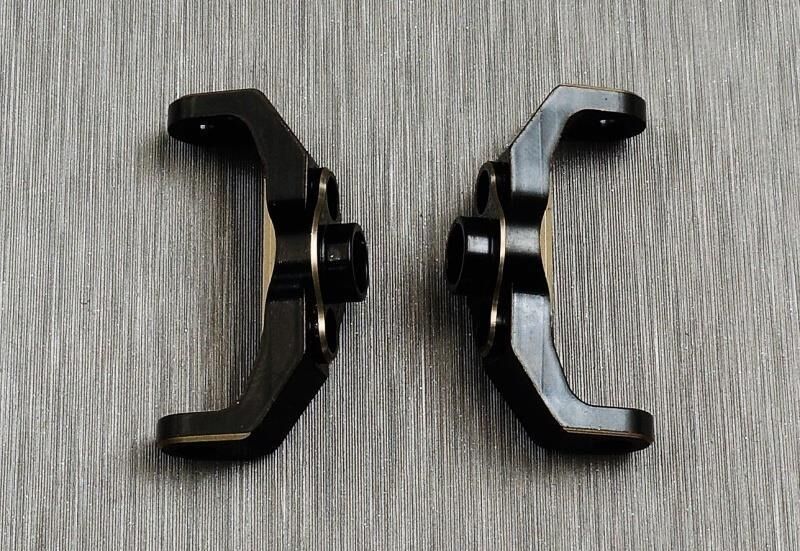 SAMIX Traxxas TRX-4M Radträger Messing (2) / SAMtrx4m-4014