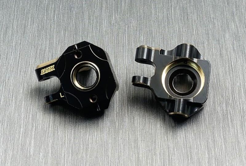 SAMIX Traxxas TRX-4M Lenkhebel schwer Messing (1x li / 1x re) / SAMtrx4m-4412