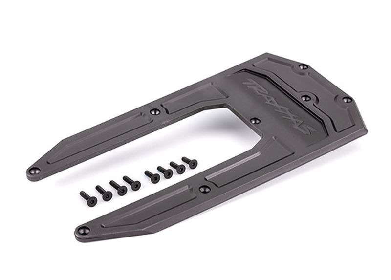 TRAXXAS Skid-Platte Chassis Graphite-grau (für Sledge) / TRX9623A
