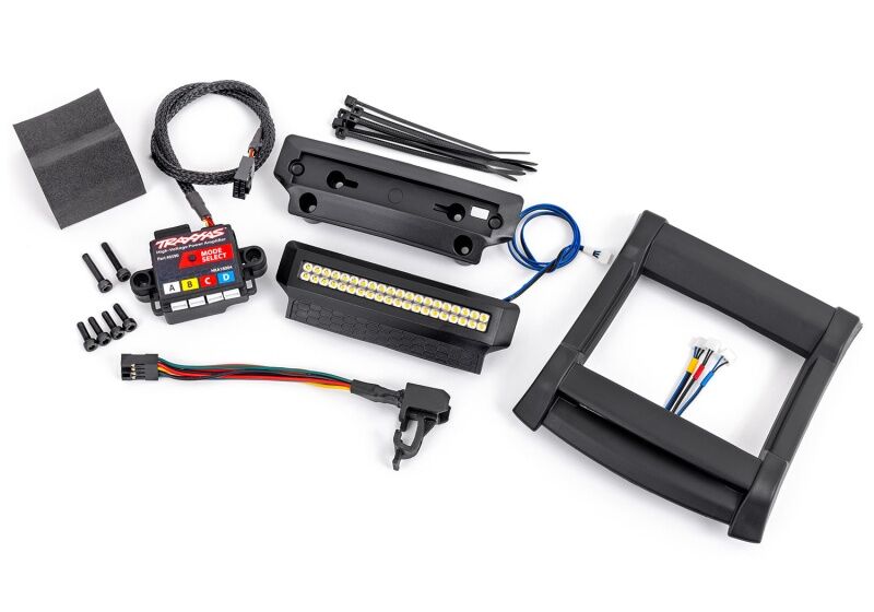 TRAXXAS LED SLEDGE Licht-Kit komplett (inklusive Bumper & Dach-Skid-Plate) / TRX9690