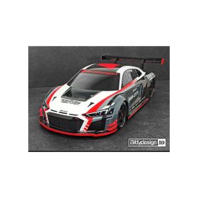 Bittydesign AR8-GT3 1/7 GT clear body for ARRMA Infraction V2/Limitless / BDGT7-R8