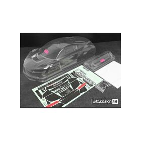 Bittydesign AR8-GT3 1/7 GT clear body for ARRMA...