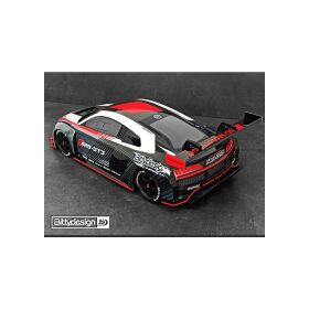 Bittydesign AR8-GT3 1/7 GT clear body for ARRMA Infraction V2/Limitless / BDGT7-R8