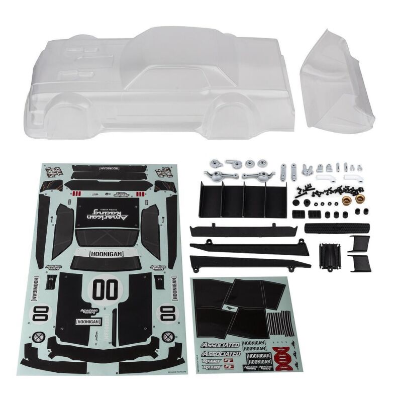 Team Associated Hoonicorn Body Set, clear / AE31896