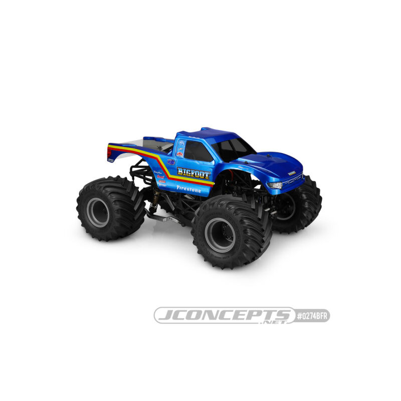 JConcepts 2010 Ford Raptor, BIGFOOT Racer body (Fits ? Losi LMT, Axial SMT10) / JCO0274BFR