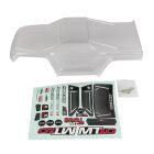 Team Associated RIVAL MT10 Body V2, clear / AE25829