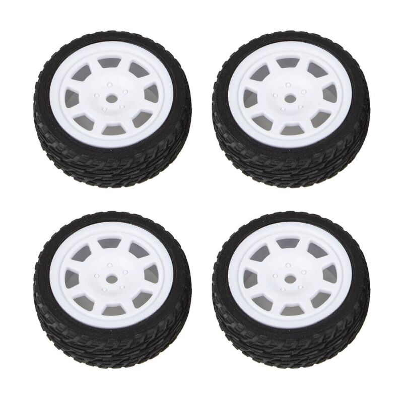 Team Associated Reflex 14R Hoonicorn Wheels and Tires, rubber / AE21569