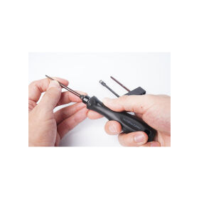 Koswork Mini-Z 4pcs Mini Car Tool Set (H1.5, N4.5, P00 & P1) 1/4" Drive Hex / KOS13204-1/4MINI4