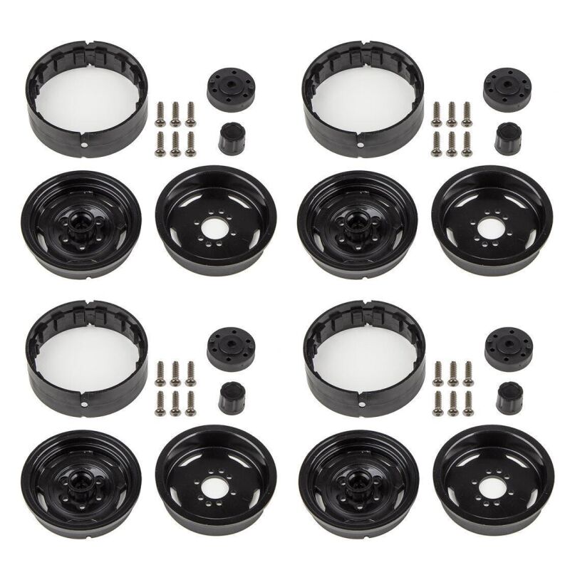 Element RC Enduro Steelie Wheels, 1.9", black / AE42328