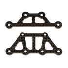 Team Associated Apex2 FT Top Plates, carbon fiber / AE31848