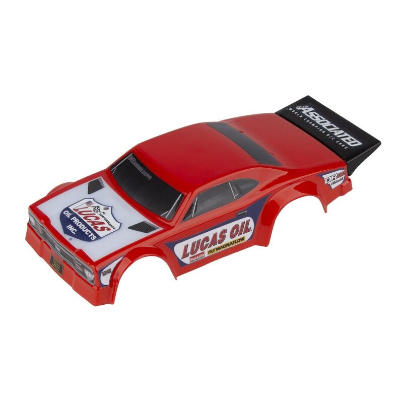 Team Associated DR28 Lucas Oil RTR body, painted / AE21451