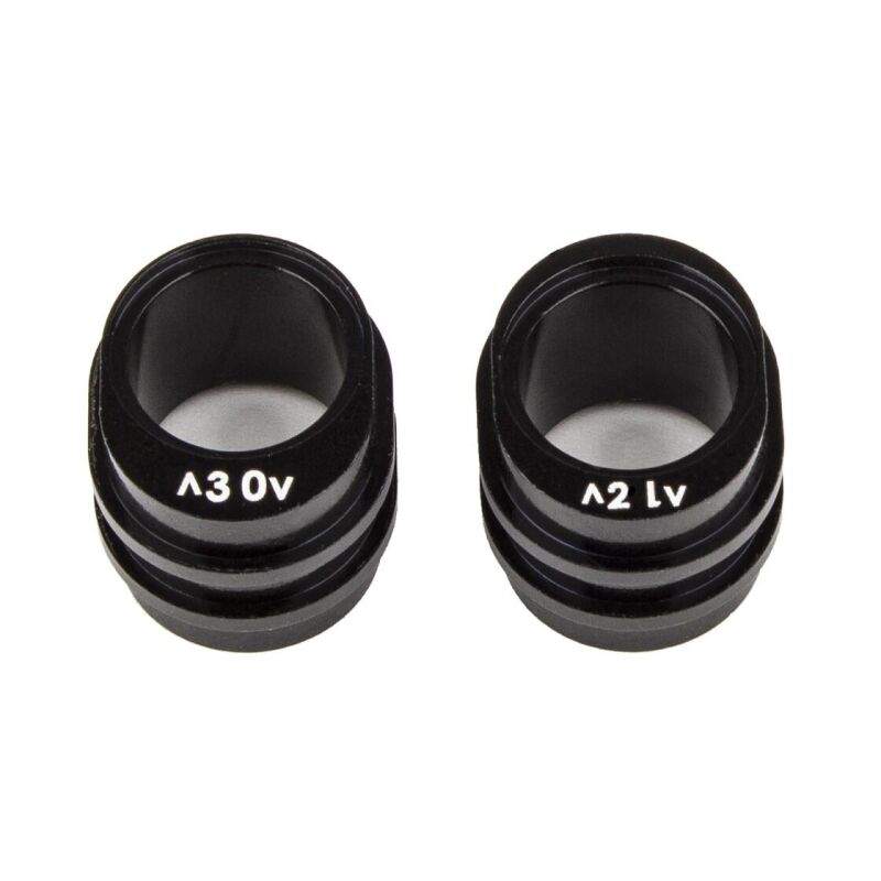 Team Associated RC10B74.2 FT Rear Gearbox Pinion Height Inserts, machined / AE92320