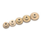 RUDDOG Modul 0.6 Aluminium Pinion 5-Pack Even (20,22,24,26,28T) / RP-0662