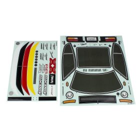 Team Associated APEX2 Sport, Datsun 240Z Decal Sheet /...