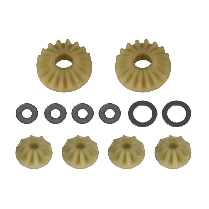 Team Associated RC10B74 FT LTC Differential Rebuild Set, plastic / AE92307