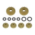 Team Associated RC10B74 FT LTC Differential Rebuild Set, plastic / AE92307