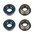 Team Associated FT Bearings, 5 x 10 x 4mm, flanged / AE92324