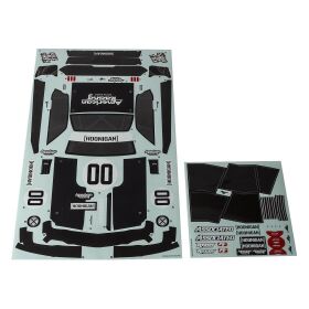 Team Associated Hoonicorn Body Decal Sheet / AE31898