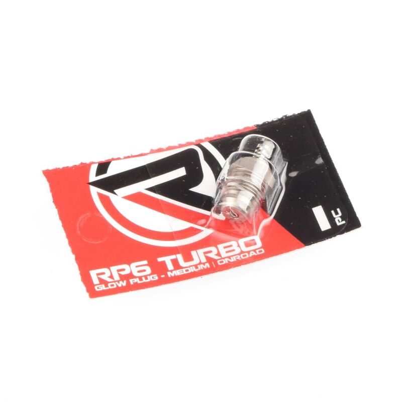RUDDOG RP6 Turbo Glow Plug (Medium | Onroad) 1pc / RP-0664