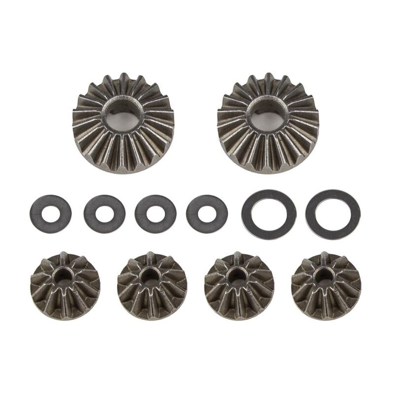 Team Associated RC10B74 FT LTC Differential Rebuild Set, metal / AE92306