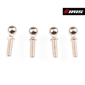 Iris 5.5x10mm Suspension Ballstud (4pcs) / IRIS-84004