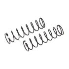 Team Associated 13mm Rear Springs, white 2.35 lb/in, L72, 9.25T, 1.2D / AE71164