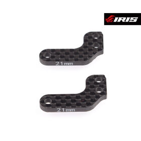 Iris ONE Front Steering Arm Carbon Fiber - 21mm (2pcs) /...