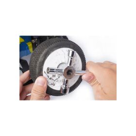 Koswork Glow Plug/Clutch Nut/Wheel Nut Cross Wrench (7,...