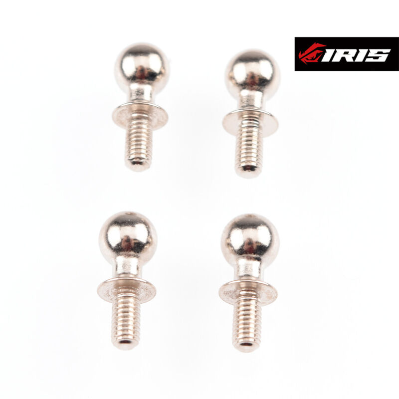 Iris 6x6mm Suspension Ballstud (4pcs) / IRIS-84000