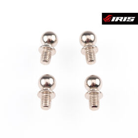 Iris 5x4mm Ballstud (4pcs) / IRIS-84002
