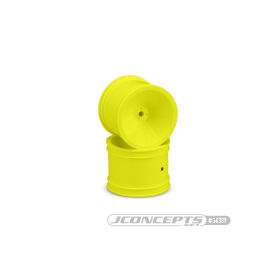 JConcepts Mono 1.7" RC10 rear wheel, white / JCO3438Y